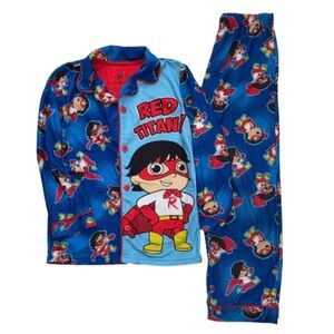 Ryan's World Red Titan Pajama Set